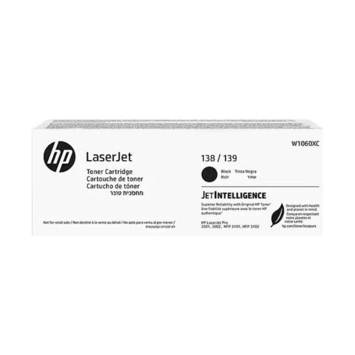 HP Original LaserJet black toner cartridge W1060XC box for LaserJet printers