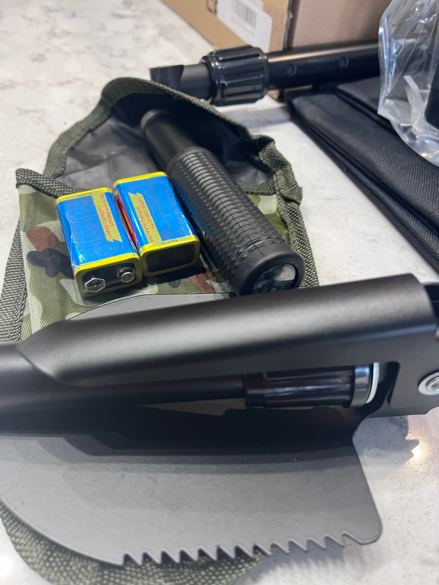 Open Box "Metal Detector for Adults Professional, CAKUJA ""High Accuracy Waterproof Gold Detector with Larger LCD Display 4"""" x 4.7"""", 10"""" IP68