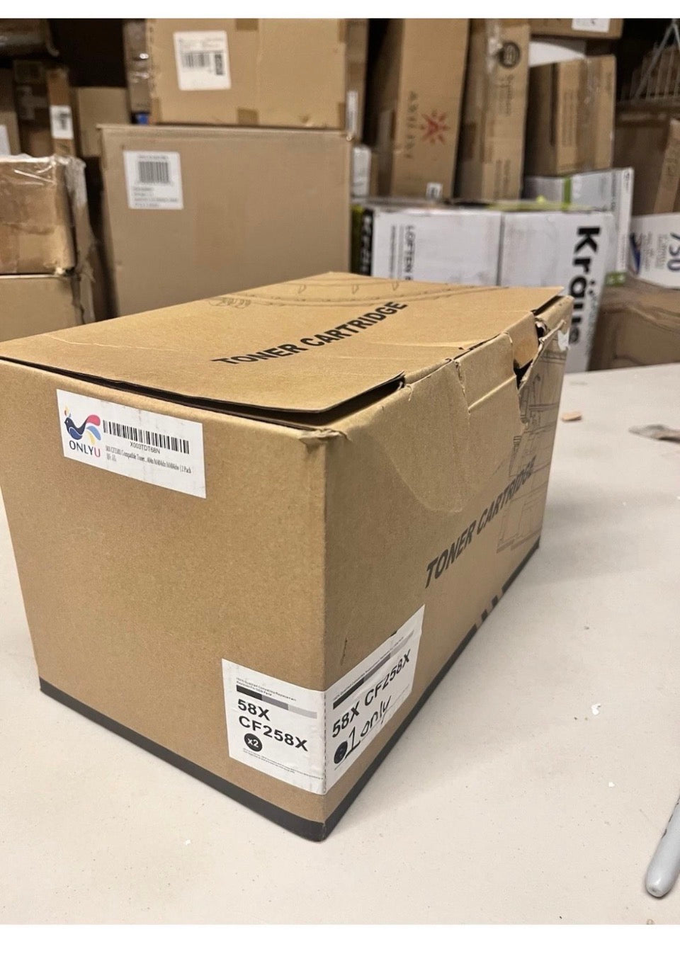 Open Box New AZNITH 58X High Yield Toner Cartridges Replace for HP 58X CF258X Toner