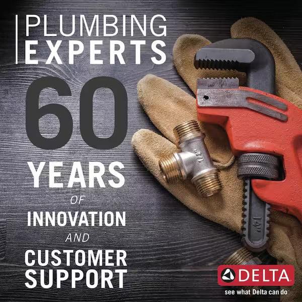 Open Box Delta 1-Spray Patterns 1.75 GPM 1.38 in. Wall Mount Handheld Shower Head with H2Okinetic in Matte Black