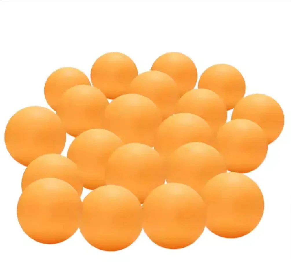 100 Durable Table Tennis Training Balls - Perfect for Pong Games and Creative Projects