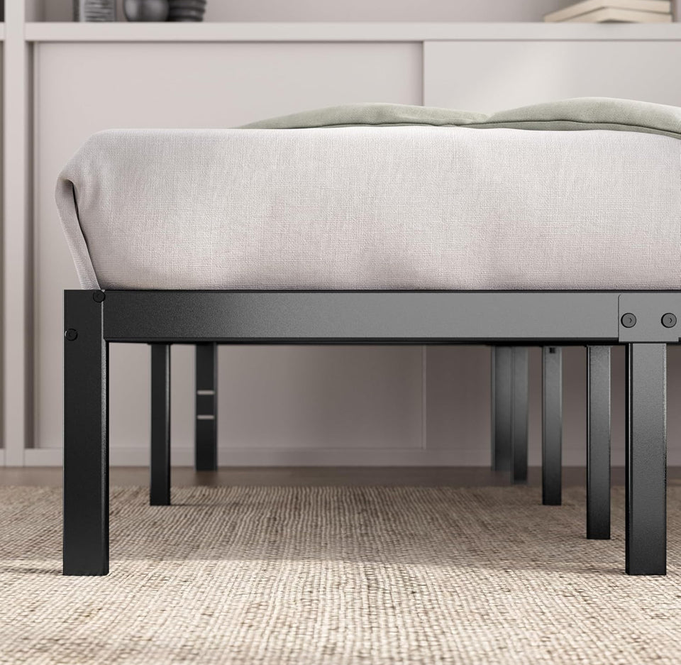 Open Box ZINUS 14 Inch Elias Metal Platform Bed Frame, Steel Support, No Box Spring Needed, Easy Assembly, Queen