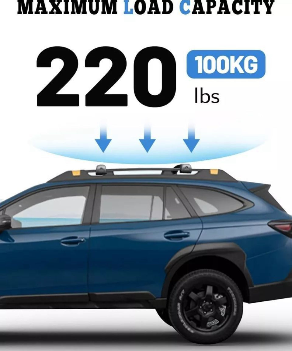 Open Box HMMTY Car Roof Rack Cross Bars Compatible with Subaru Outback Wilderness 2022-2025