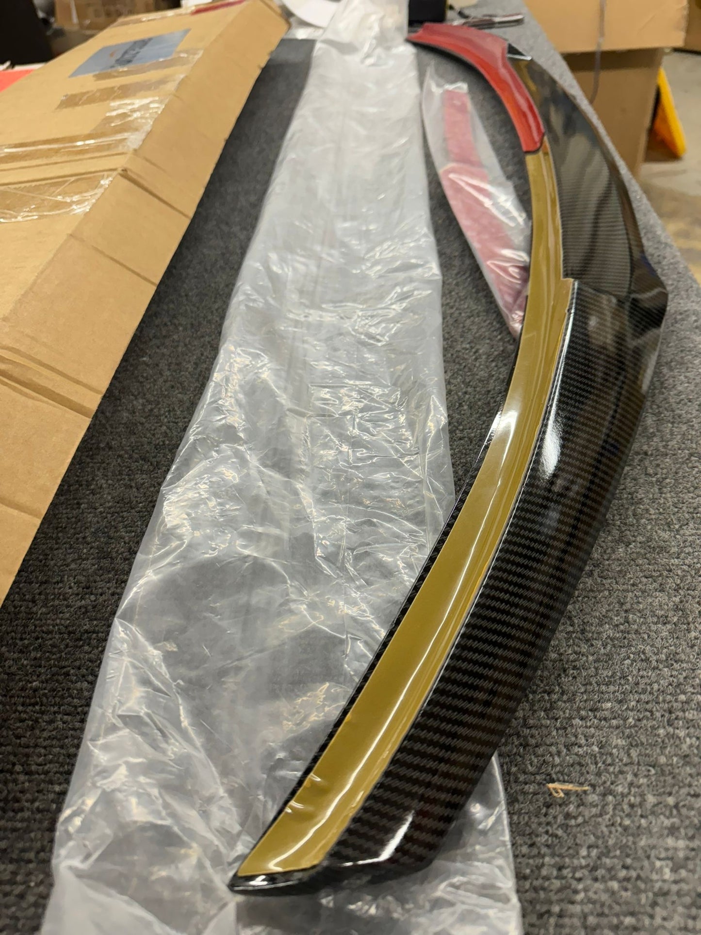 Open Box KINTOP Rear Spoiler Compatible with 2007-2013 E92 3 Series Coupe 2 Door 328i 335i 335xi 335is 335i & E92 M3 Coupe Wing Rear Trunk Wing Rear T