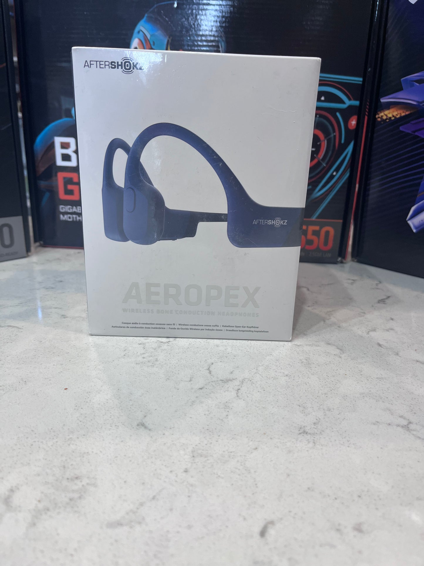 AFTERSHOKZ Aeropex Open-Ear Wireless Bone Conduction Headphones