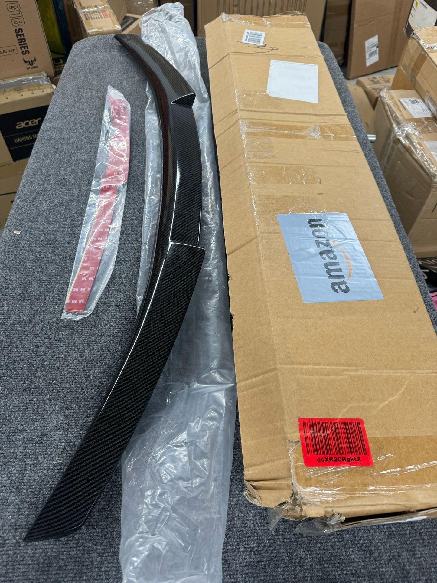 Open Box KINTOP Rear Spoiler Compatible with 2007-2013 E92 3 Series Coupe 2 Door 328i 335i 335xi 335is 335i & E92 M3 Coupe Wing Rear Trunk Wing Rear T