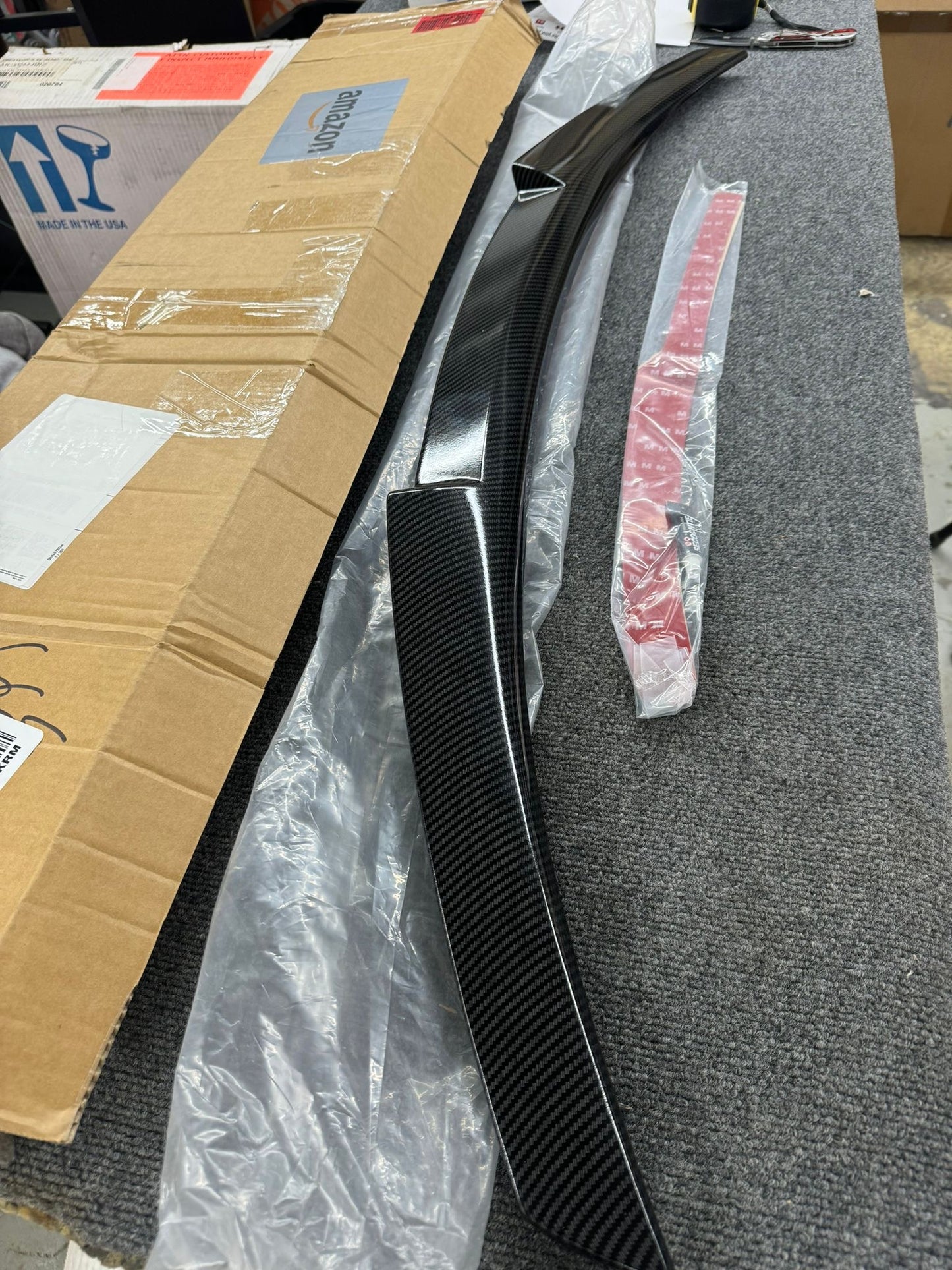 Open Box KINTOP Rear Spoiler Compatible with 2007-2013 E92 3 Series Coupe 2 Door 328i 335i 335xi 335is 335i & E92 M3 Coupe Wing Rear Trunk Wing Rear T