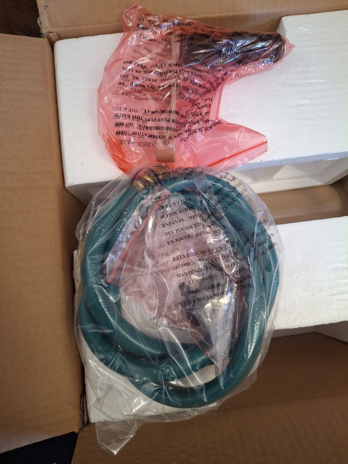 Hampton Bay Commercial Wall-Mount Hose Reel Tan Powder Coated Finish New