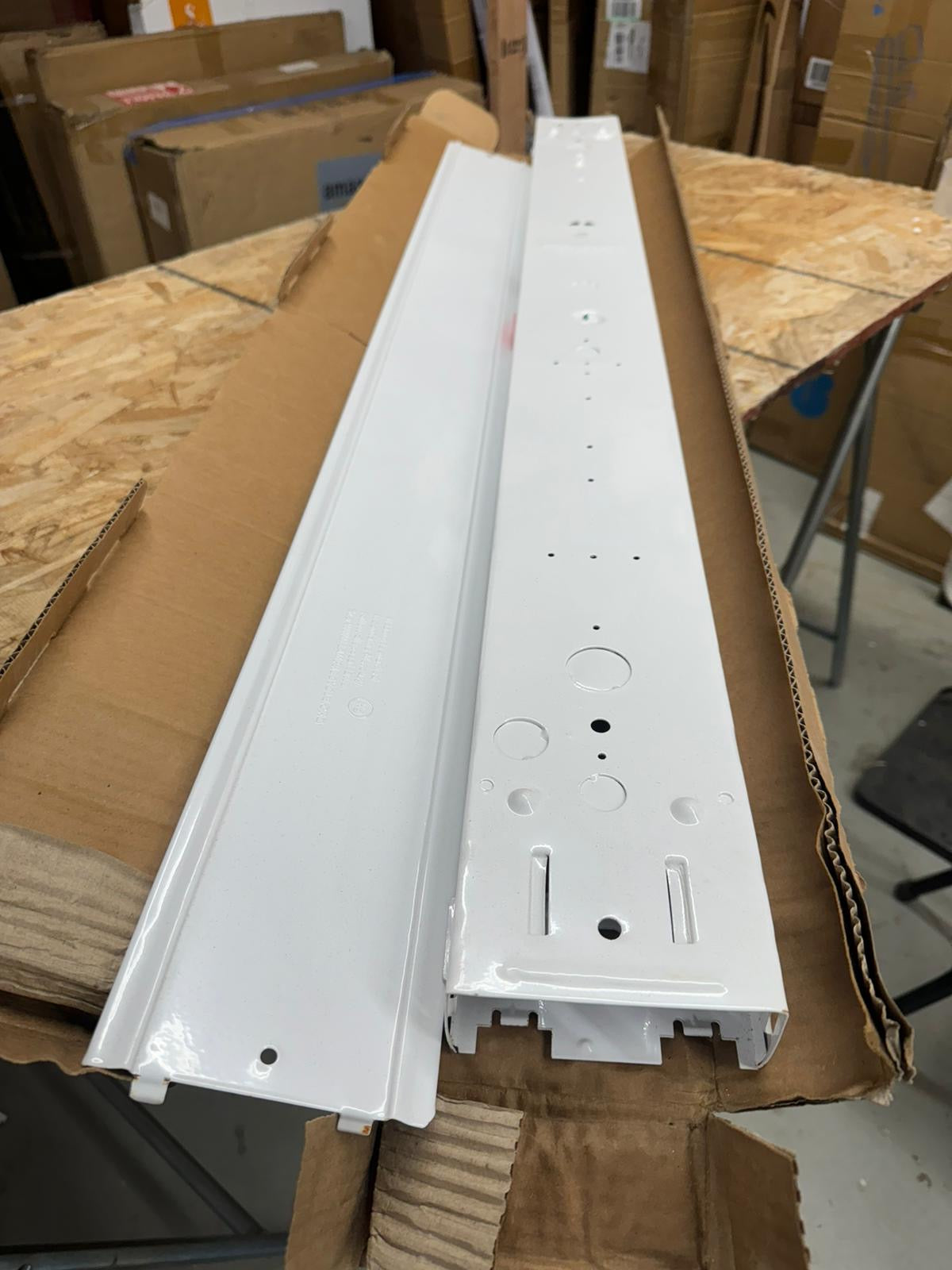 Lithonia Lightning Two-Light T8 C 232 120 GESB Fluorescent Strip Light, 32 watts, 4-feet,120 Volts, White