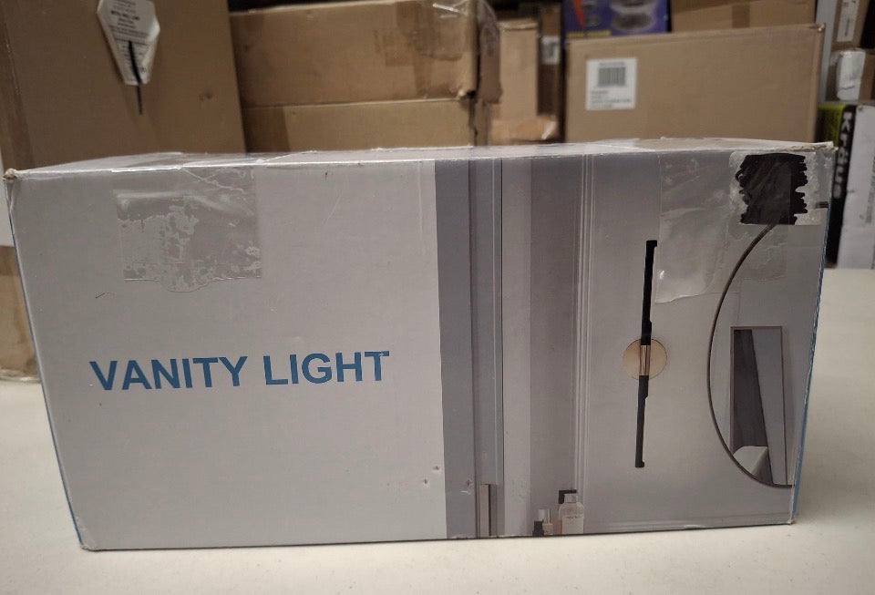 Open Box New LINSEEDS Brushed Nickel Bathroom Light Fixtures Over Mirror 24 Inch, 18W 360° Rotatable Dimmable 4000K LED Vanity Light Bar, Modern Bathr