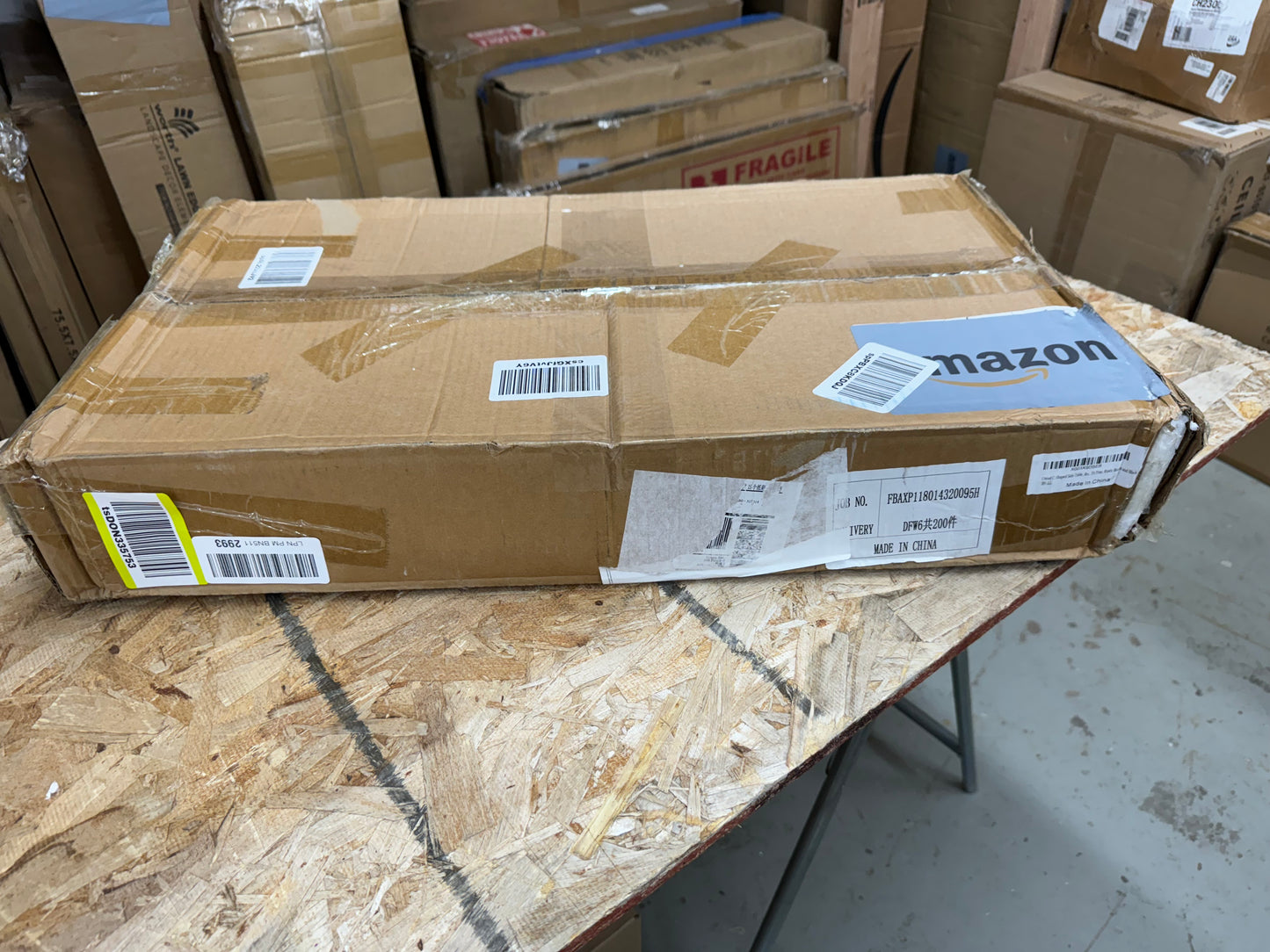 C-Shaped End Table, Round Couch Table for Living Room, Side Table for Bedroom, C Table with Metal Frame for Couch, Sofa, Bedside and Tv Tray, Rustic B