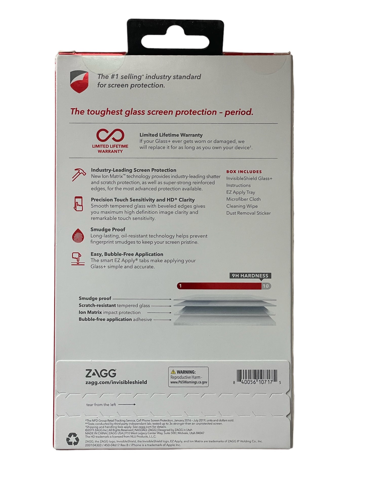 ZAGG InvisibleShield Glass+ Screen Protector – High-Definition Tempered Glass Made For Apple Iphone 11 Pro – Impact & Scratch Protection - Selzalot