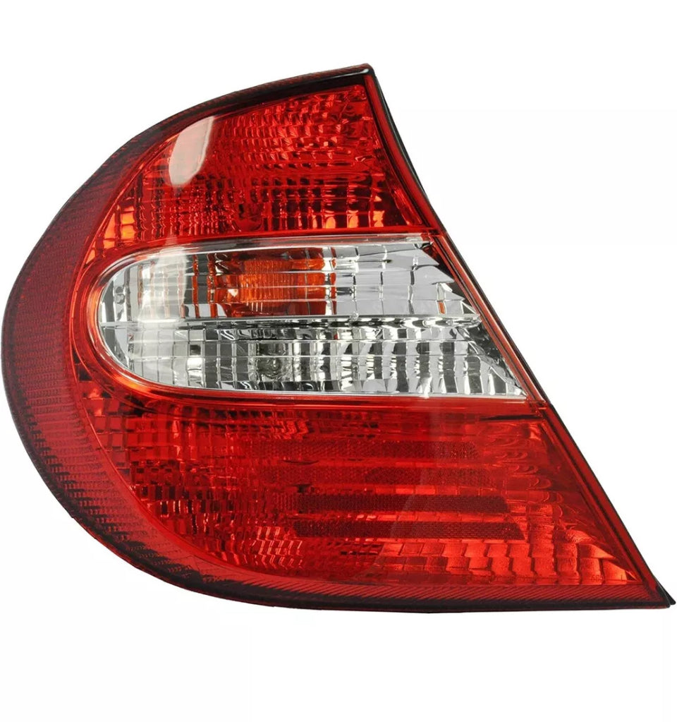 Dependable Direct driver side tail light lamp for 2002-2004 Toyota Camry.
