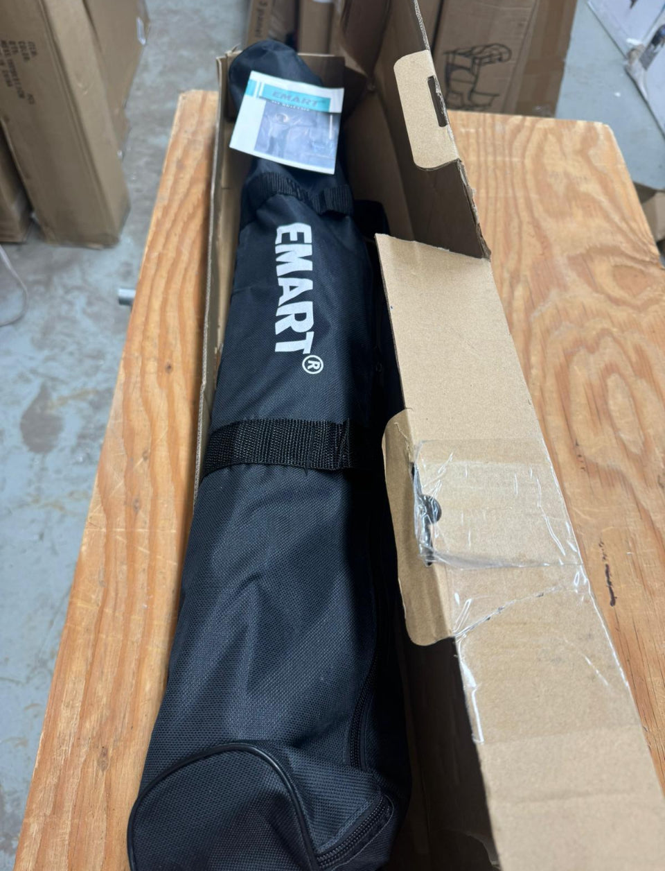 EMART Backdrop Stand 10x7ft(WxH) Photo Studio Adjustable Background Stand Support Kit with 2 Crossbars, 8 Backdrop Clamps, 2 Sandbags and Carrying Bag - Selzalot