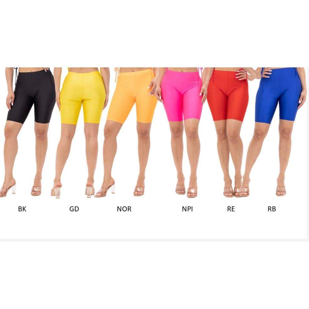 NYLON BIKER SHORTS - Selzalot