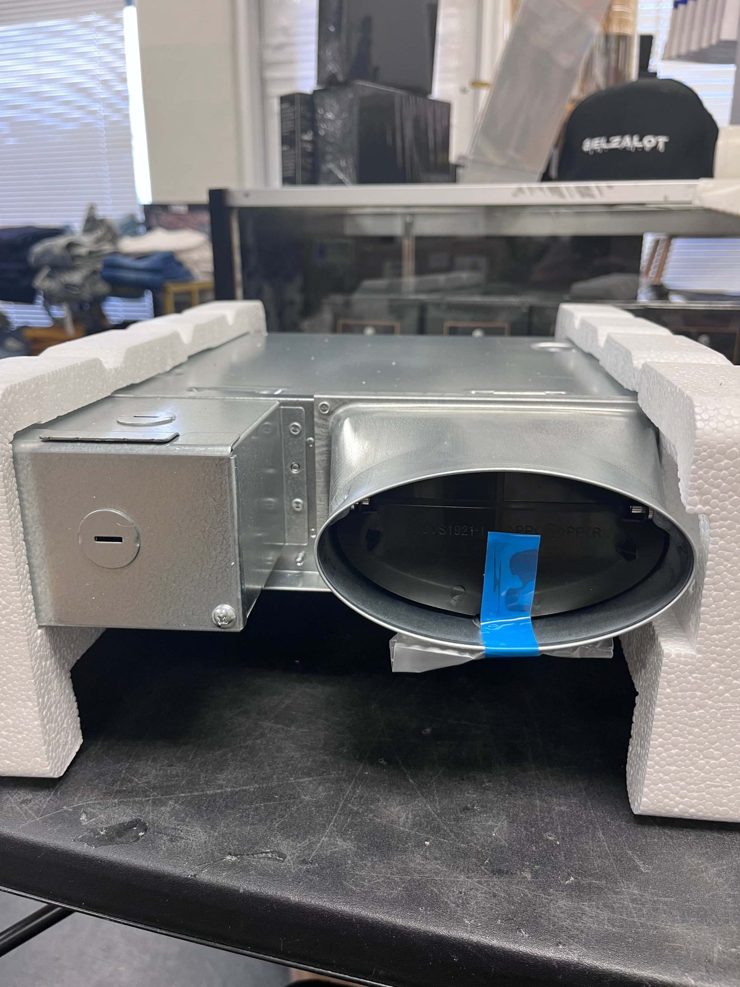Open Box Panasonic WhisperThin DC LED Pick-A-Flow 80 -100 CFM Ceiling/Wall Bathroom Exhaust Fan, 3-3/8 in. Low Profile Housing