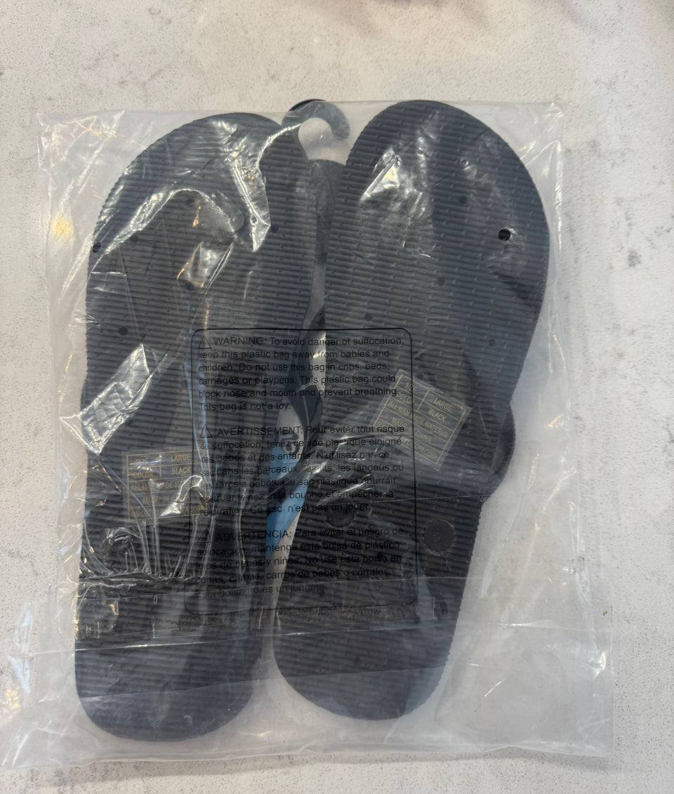 Brand New Shower Shoez Men's Non-Slip Gym Pool Dorm Water Sandals Flip Flops Large