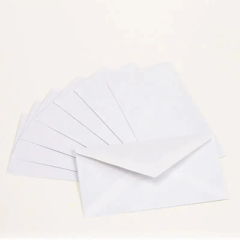 #6 3/4 Security Envelope w/ Gummed Closure (80/Pack)