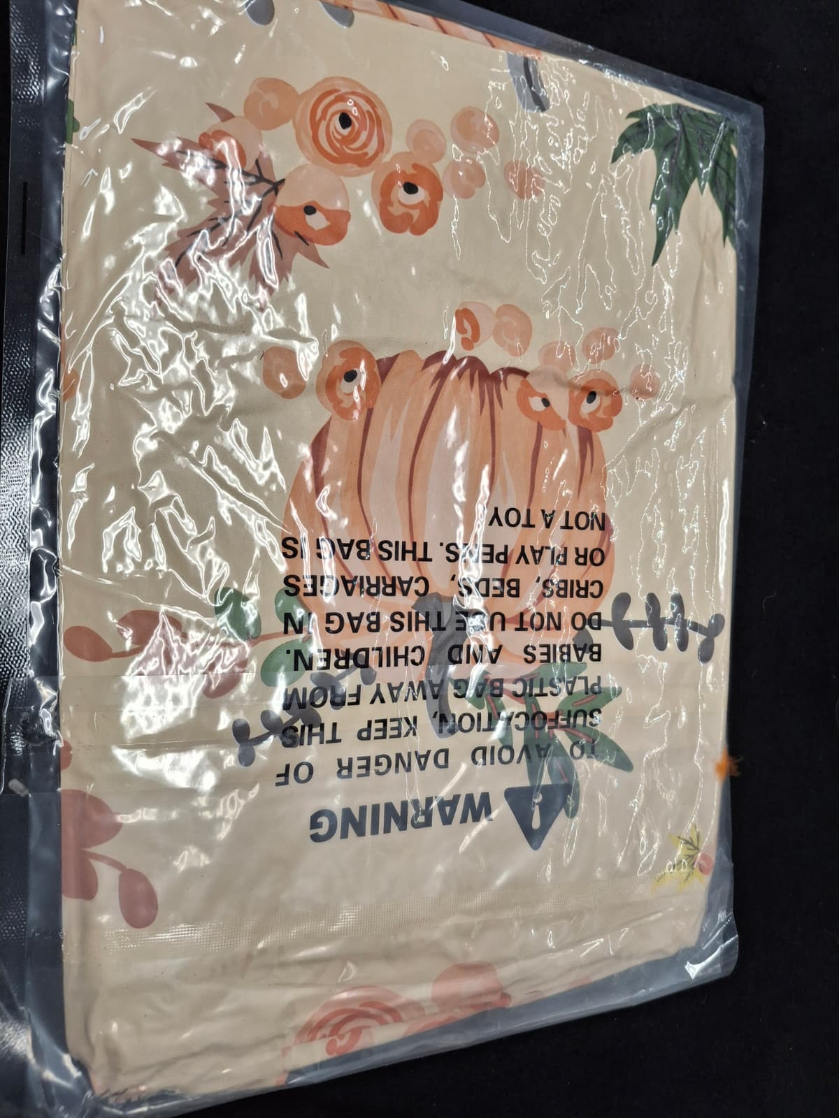 New Smiry Plastic Thanksgiving Tablecloth, Pumpkin Waterproof Elastic Fitted