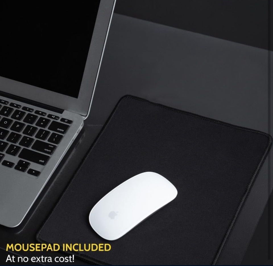 Awnour Clear Desk Mat Multi-functional Desk Pad, 36 x 20 inches - Durable Desk Protector with Anti-slip Base, Transparent view, Spill-resistant Design