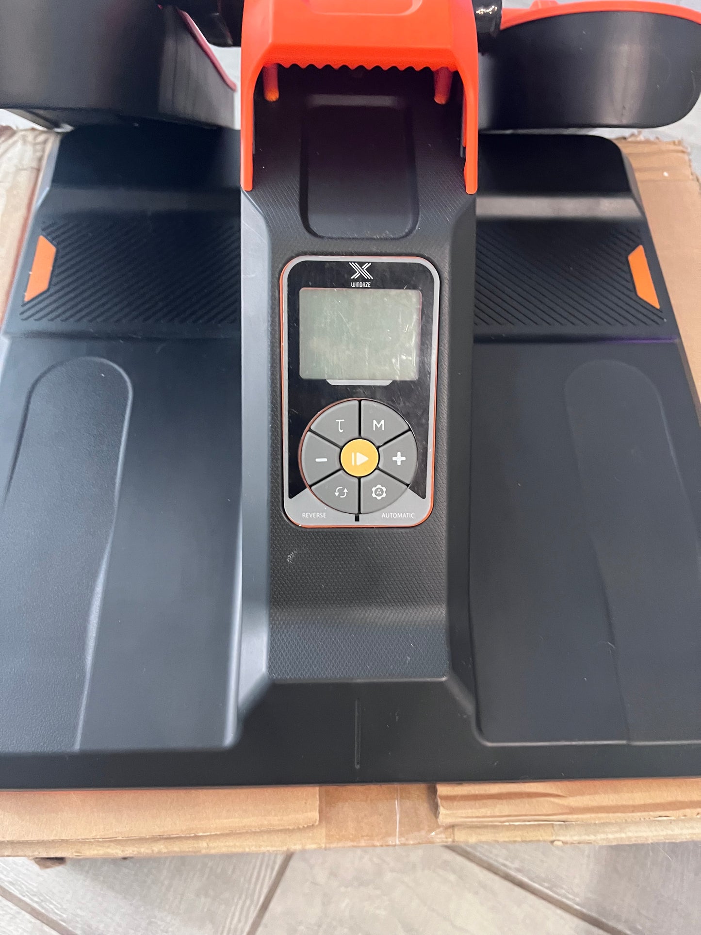 Open Box WINDAZE Under Desk Elliptical Machine with Smart App, Mini Training Machine