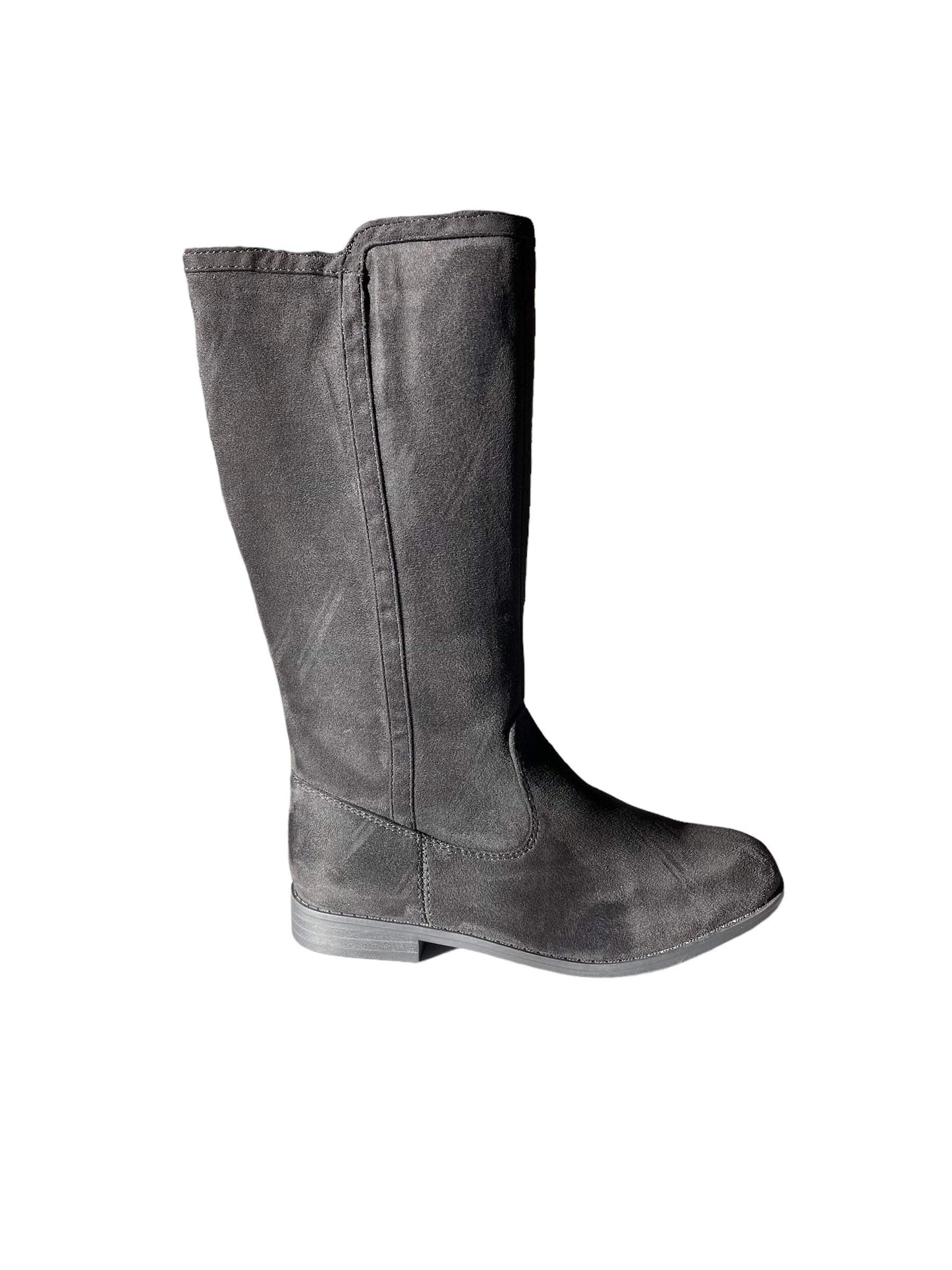 Cat & Jack Mylah Black Tall Kids Boots New Black Boots - Selzalot