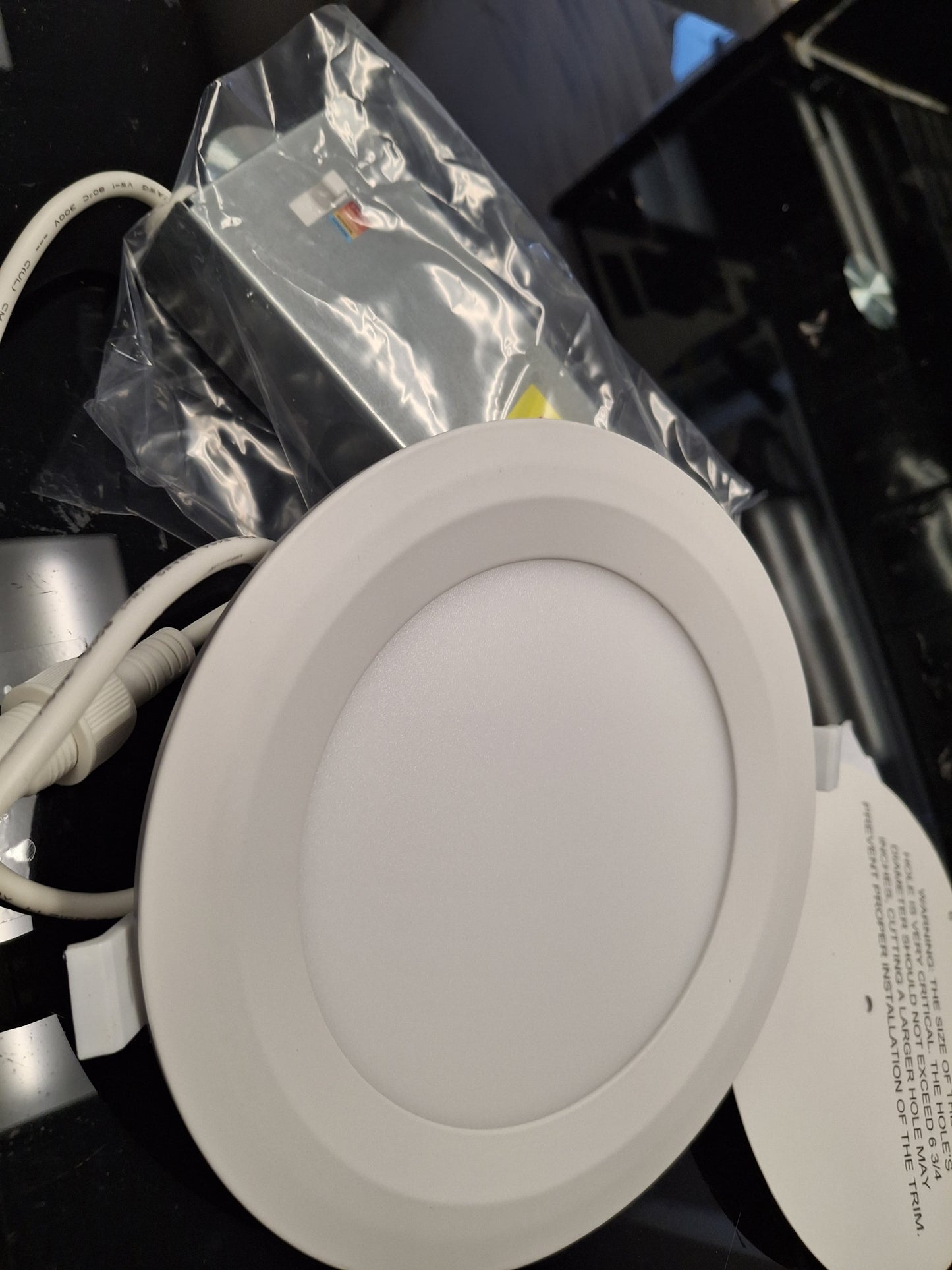 Commercial Electric 6 in. Canless Adjustable CCT Integrated LED Recessed