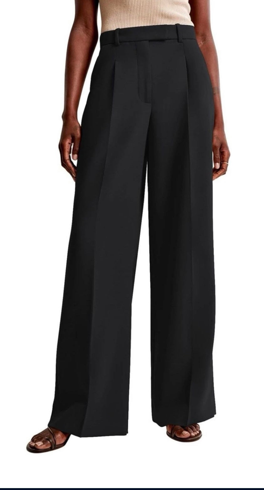 New NIMIN Women Wide Leg Pants High Waisted Business Casual Work