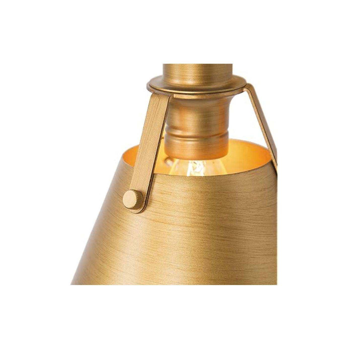 Gepow Gold Wall Sconce Antique Light Fixture For Bedroom Bathroom - Selzalot