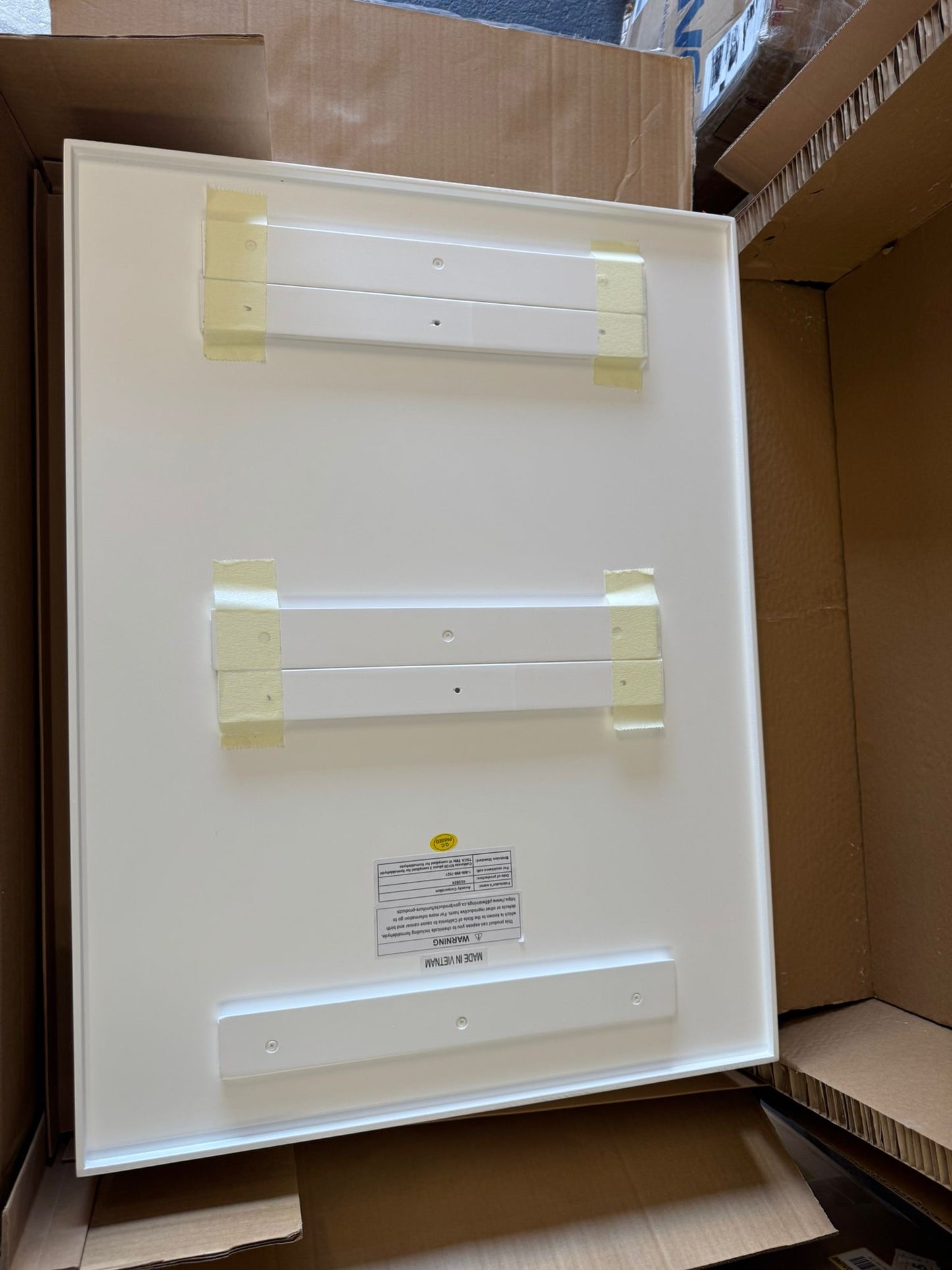 Open Box HOME DECORATORS COLLECTION Sturgess 24 in. W x 32 in. H Rectangular Medicine Cabinet with Mirror