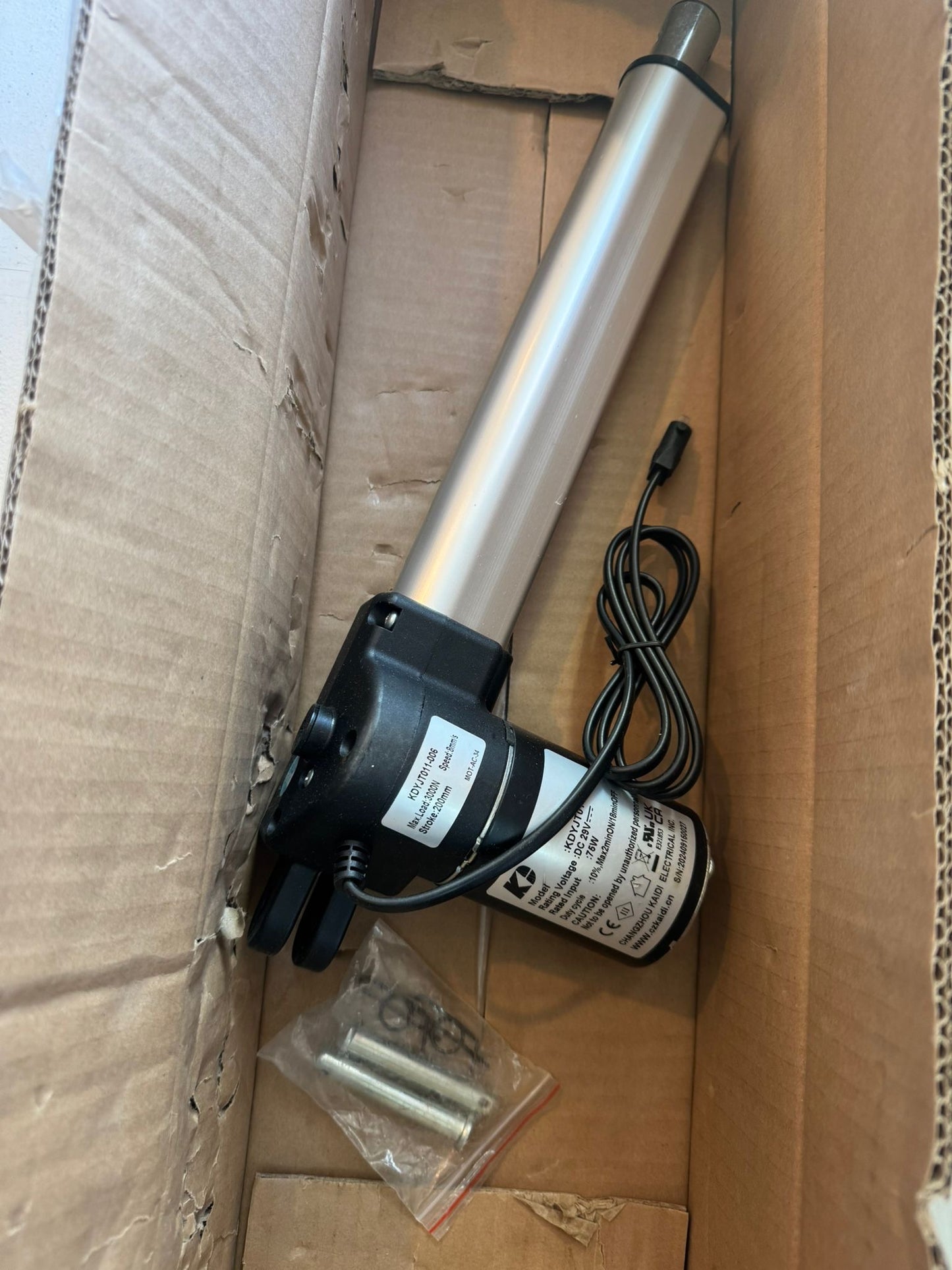 Open Box KDYJT011-006 Kaidi Linear Actuator Power Recliner Lift Chairs Motor Replacement