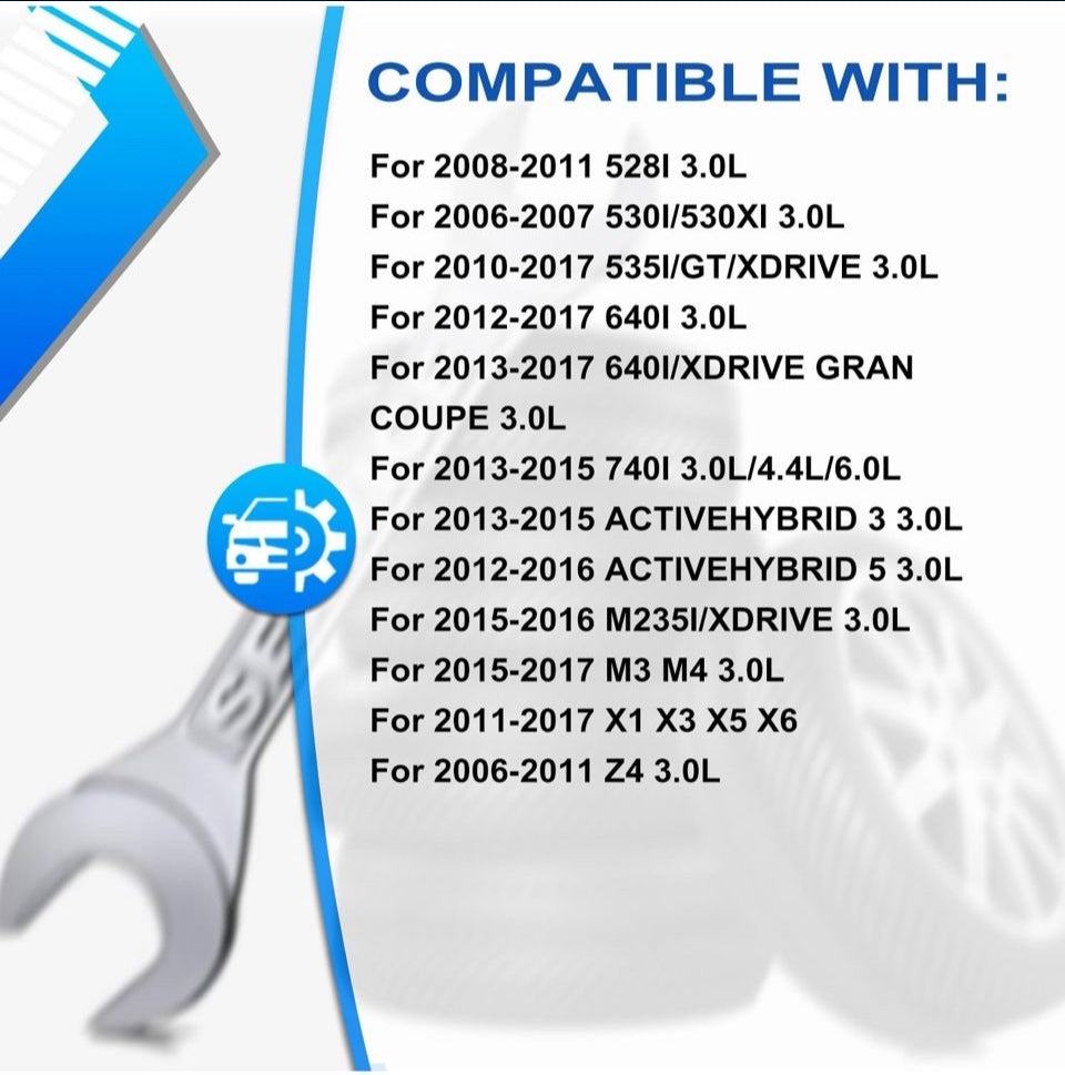 Open Box FIWARY Timing Chain Kit for BMW 128i 328i 335i N51 N52 N55 Engines