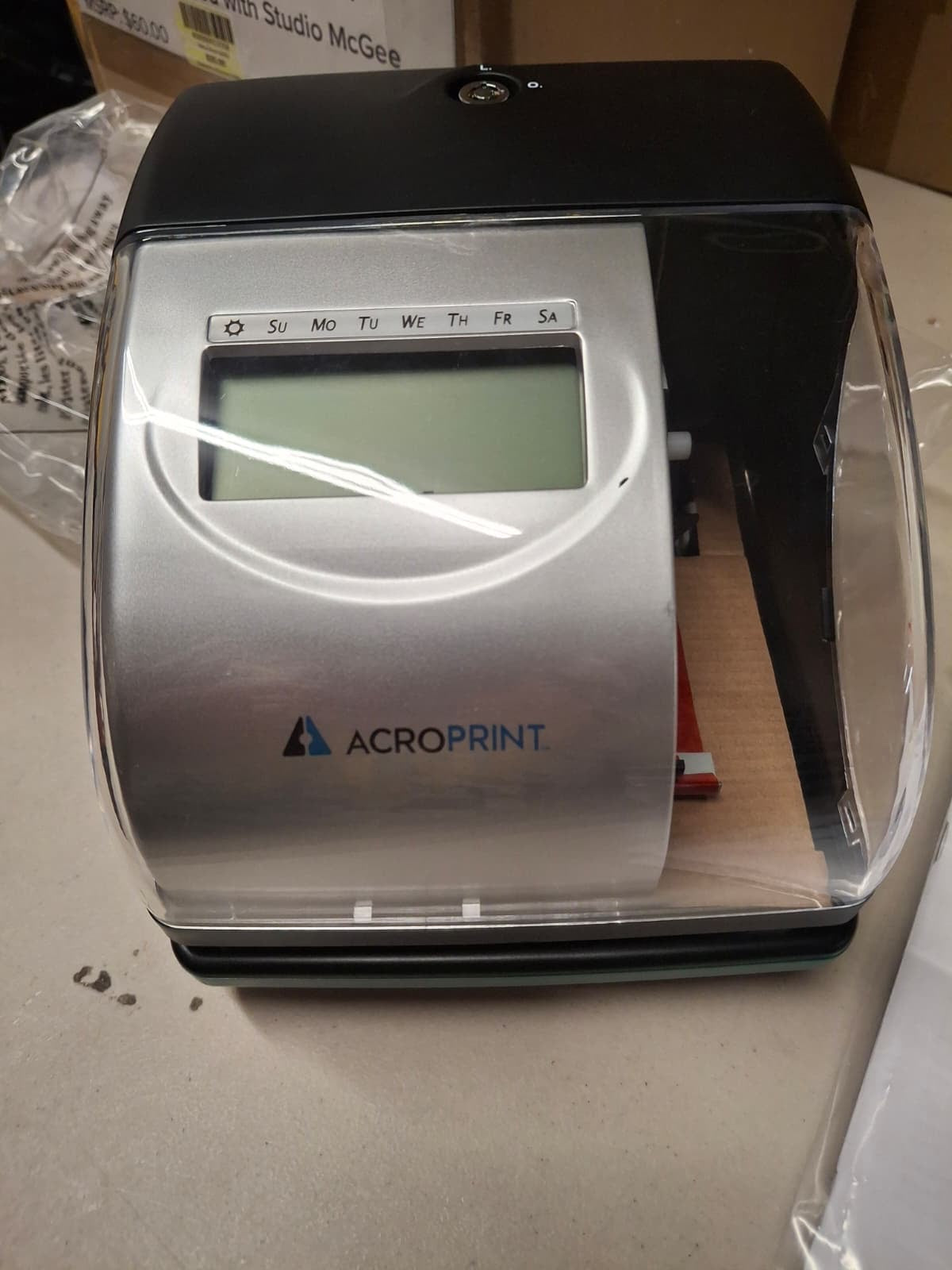Open Box New ACROPRINT ES700 Multifunction Time Recorder