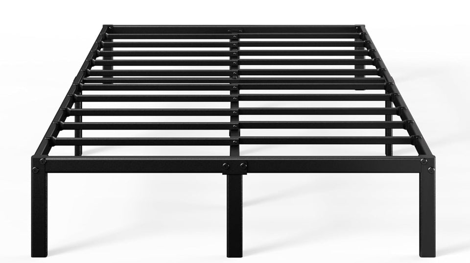 Open Box ZINUS 14 Inch Elias Metal Platform Bed Frame, Steel Support, No Box Spring Needed, Easy Assembly, Queen