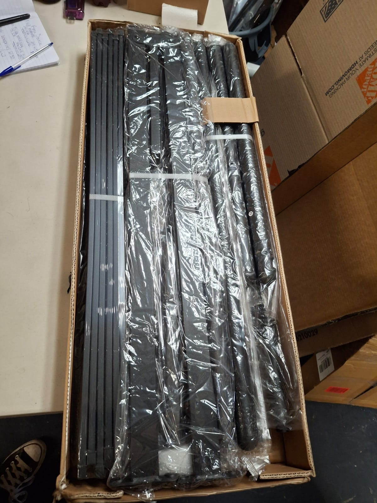 Open Box MAF 14 Inch Metal Platform Full Size Bed Frames, Heavy Duty Black Bed Frame with Steel Slats Support, No Box Spring Needed, Noise Free, Easy