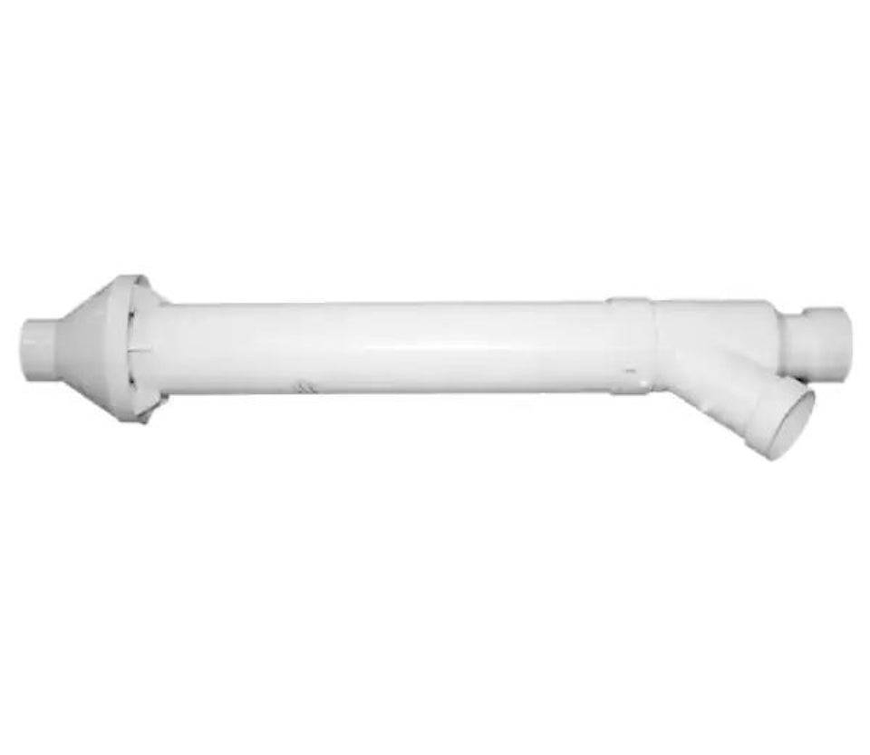 Open Box Rheem 3 in. PVC Horizontal or Vertical Concentric Vent Termination Kit for High Efficiency Tankless Gas Water Heaters