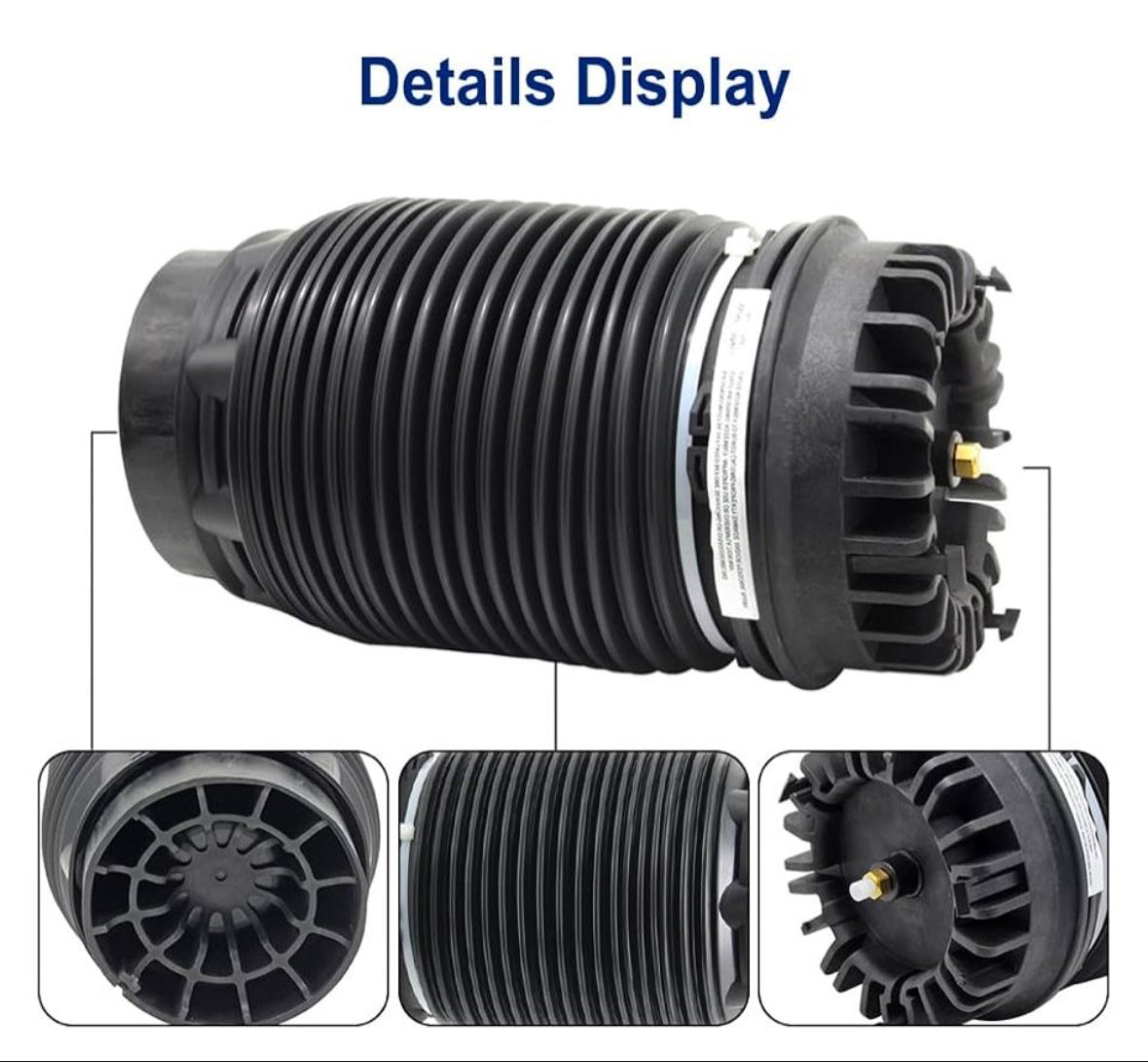 Airsusfat Rear Air Suspension Spring for Dodge Ram 1500 2013-2018 Air Bellows 68248948AA 04877136AA 04877136AB