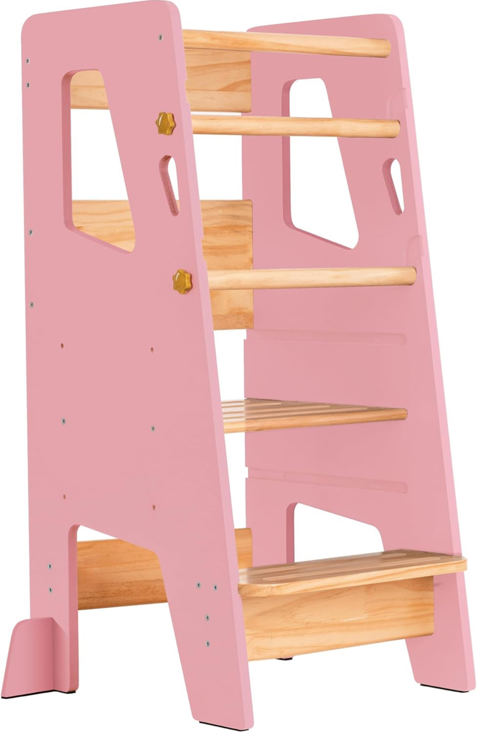 Open box ocodile Toddler Standing Tower - Adjustable Height Toddler Kitchen Stool Helper - Ideal Kids Kitchen Step Stool for Learning New Skills - 202