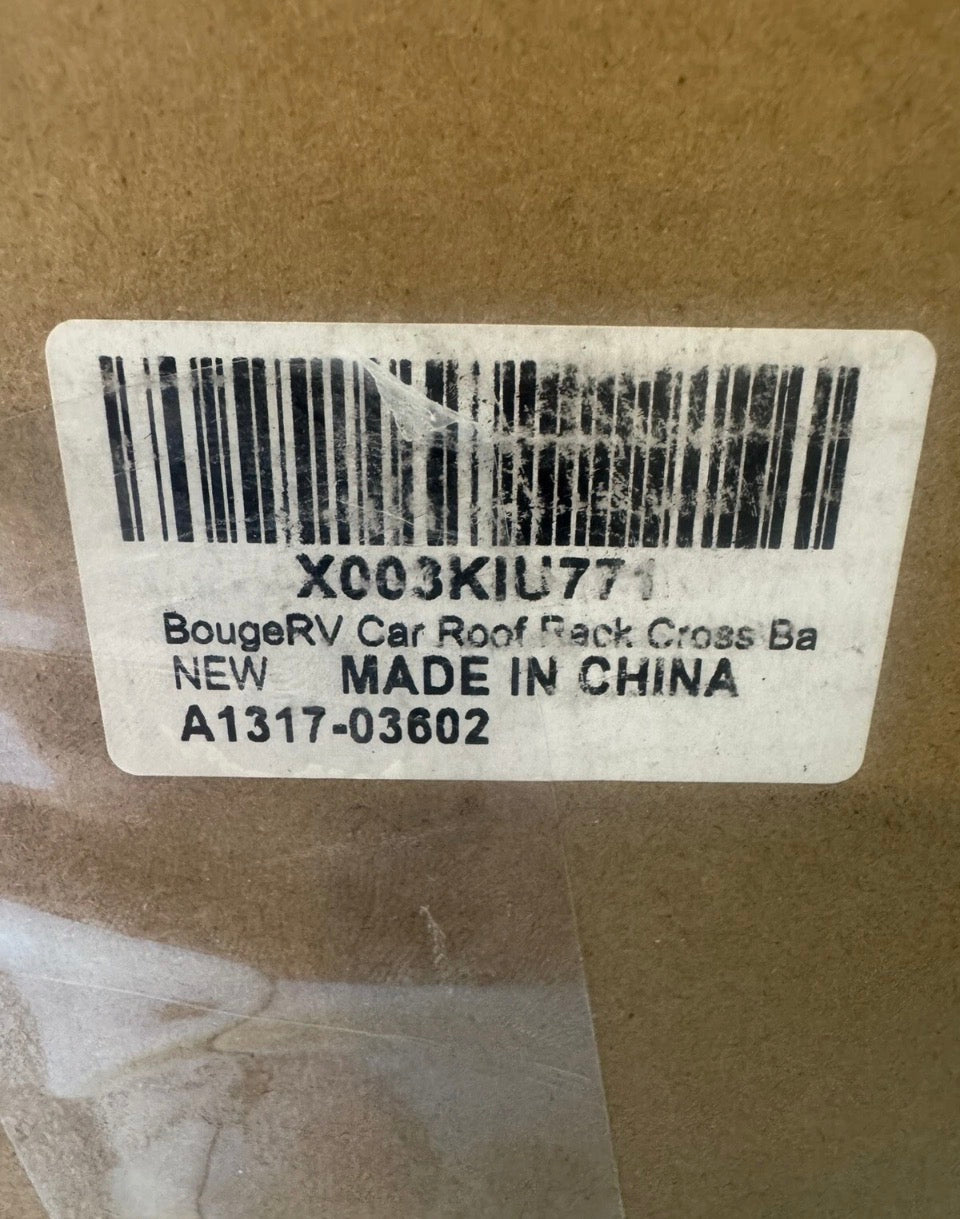 BougeRV Car Roof Rack Cross Bars Compatible with Subaru Outback Wilderness 2020-