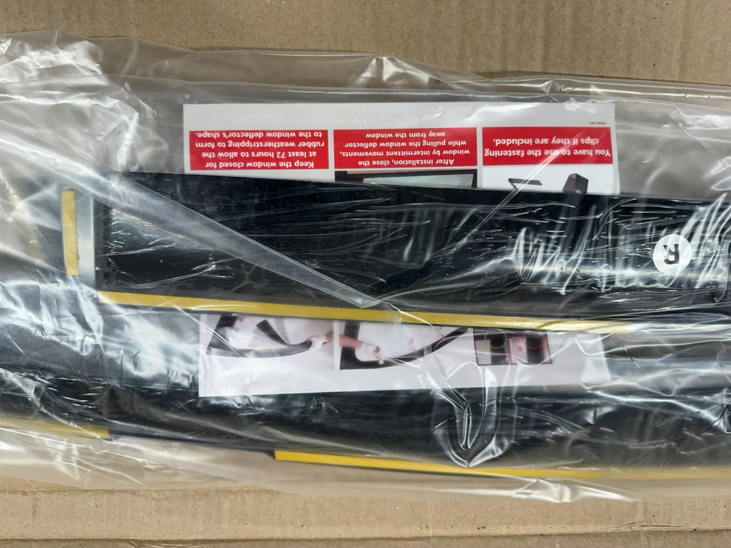 GrandWheel Co Smoke Tinted in-Channel Side Window Vent Visor Deflectors Rain Guards Compatible with Honda CR-V 2017- 2022 - 4pcs. GW0217