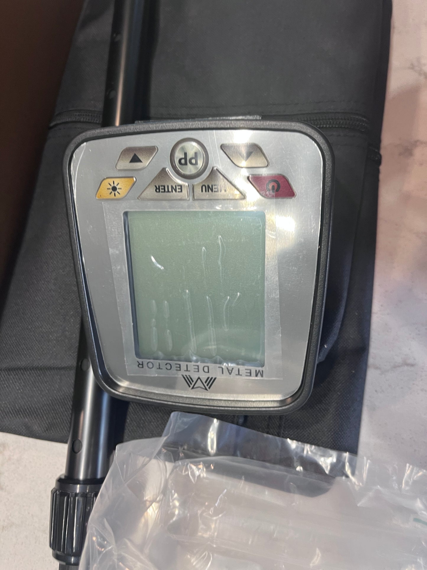 Open Box "Metal Detector for Adults Professional, CAKUJA ""High Accuracy Waterproof Gold Detector with Larger LCD Display 4"""" x 4.7"""", 10"""" IP68