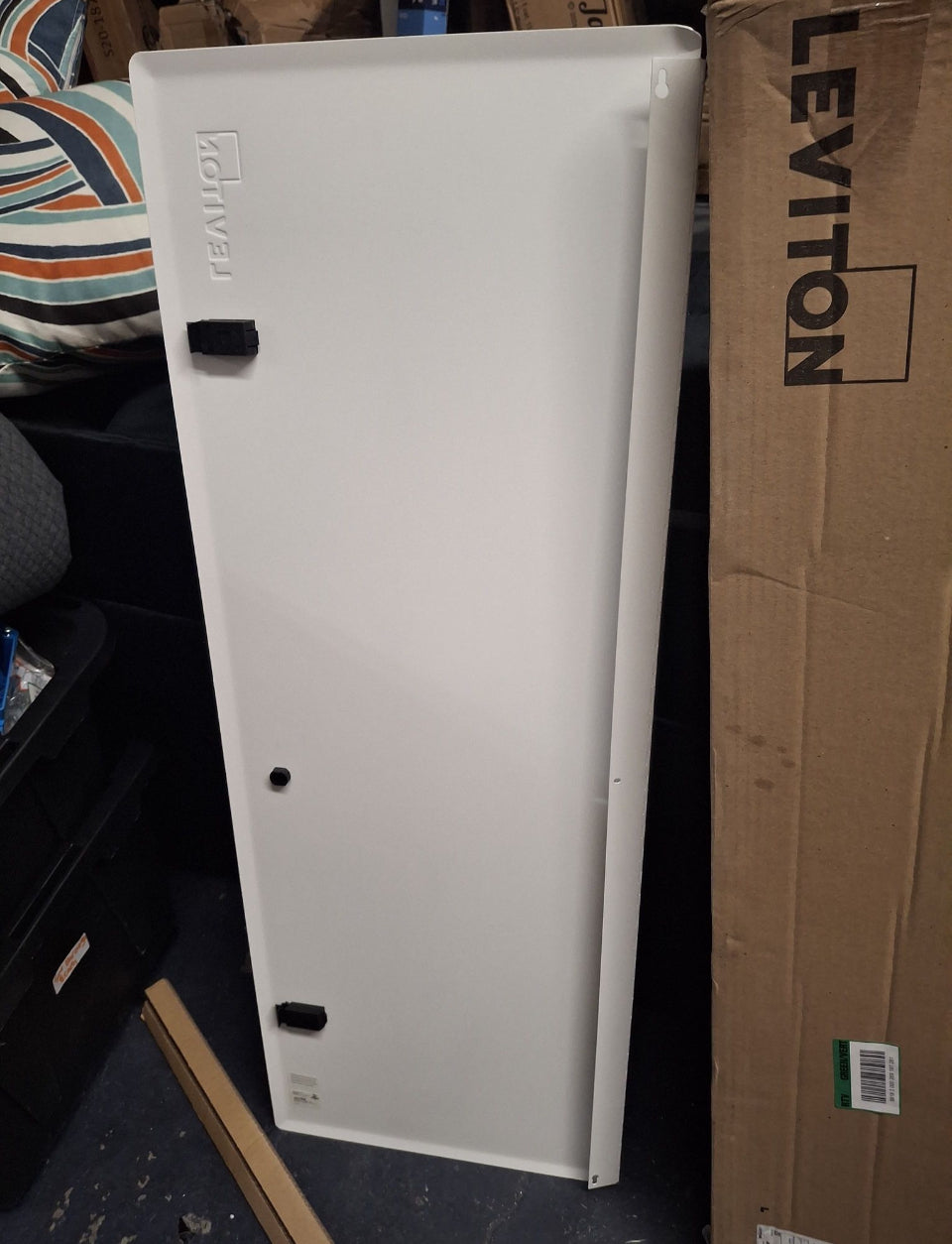 Open Box New Leviton 42in structured media enclosure hinged door