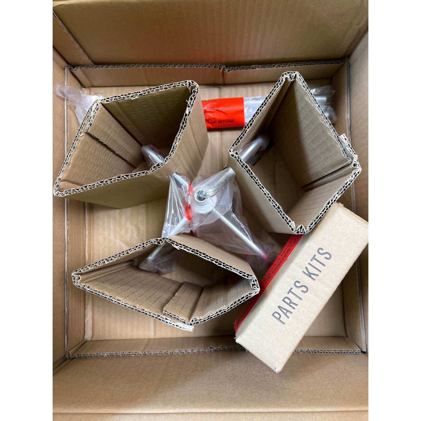 Havenport 2-Light Silver Pendant with White Fabric Shade - Selzalot