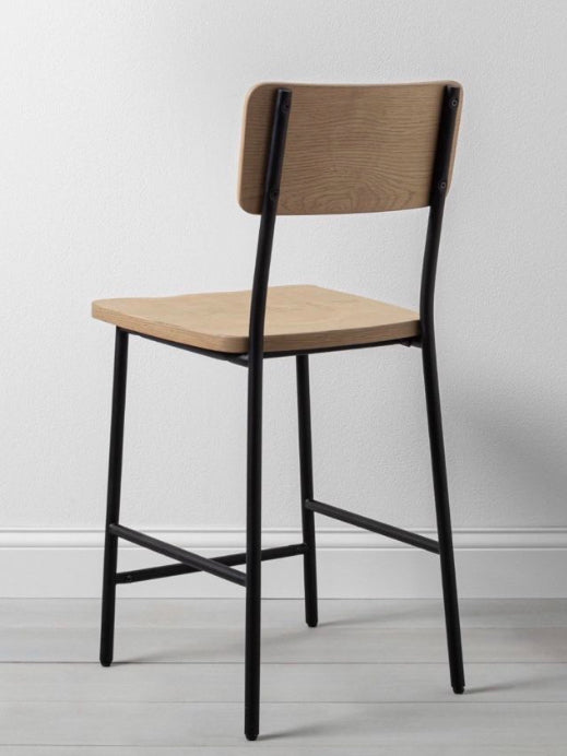 Wood & Steel Counter Stool Black – Hearth & Hand™ with Magnolia