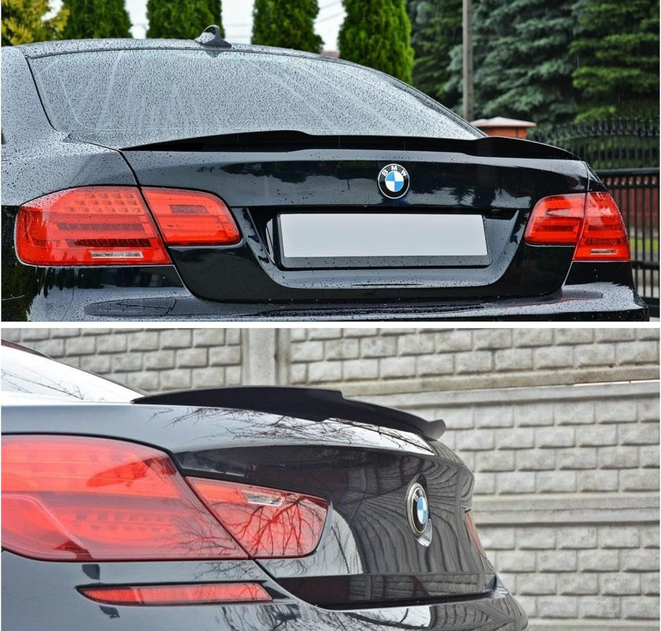 Open Box KINTOP Rear Spoiler Compatible with 2007-2013 E92 3 Series Coupe 2 Door 328i 335i 335xi 335is 335i & E92 M3 Coupe Wing Rear Trunk Wing Rear T