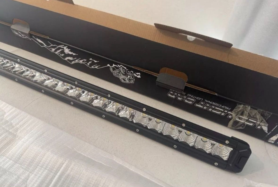 Open Box Rigidhorse 42 Inch LED Light Bar Single Row Flood & SpotBeam Combo