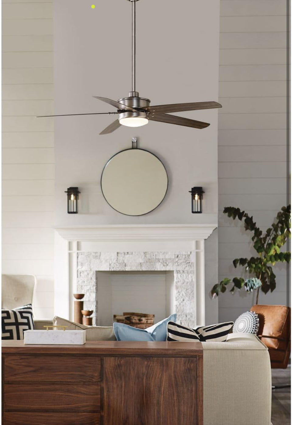 Open Box Progress Lighting Boxwood Collection 1-Light Clear Seeded Glass Craftsman Outdoor Small Wall Lantern Light Antique Bronze, 11.75x6.25x6.25