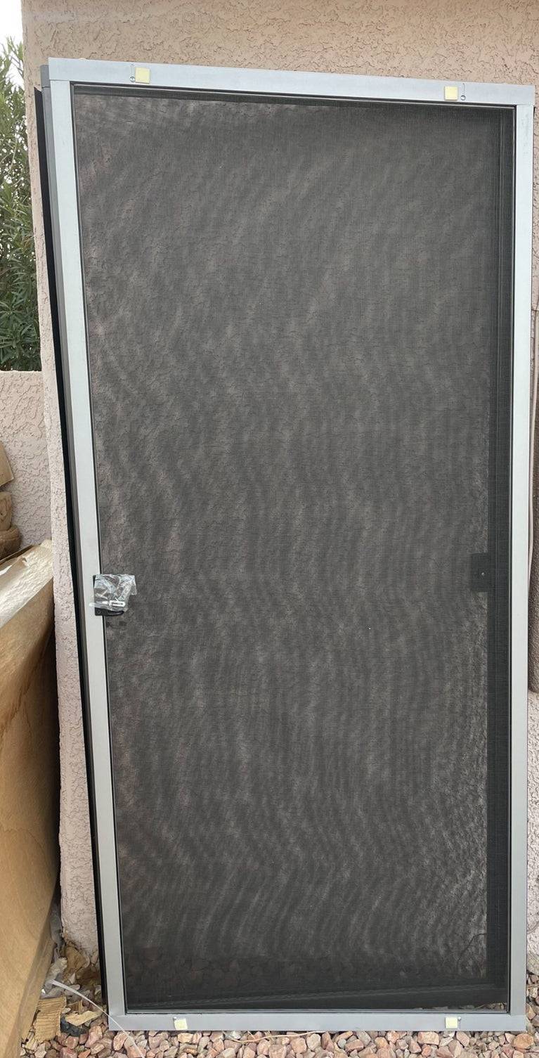 Ritescreen Adjustable Patio Screen Door' Bronze' 36X78 DELIVERY LAS VEGAS ONLY - Selzalot
