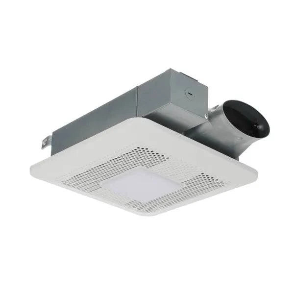 Open Box Panasonic WhisperThin DC LED Pick-A-Flow 80 -100 CFM Ceiling/Wall Bathroom Exhaust Fan, 3-3/8 in. Low Profile Housing