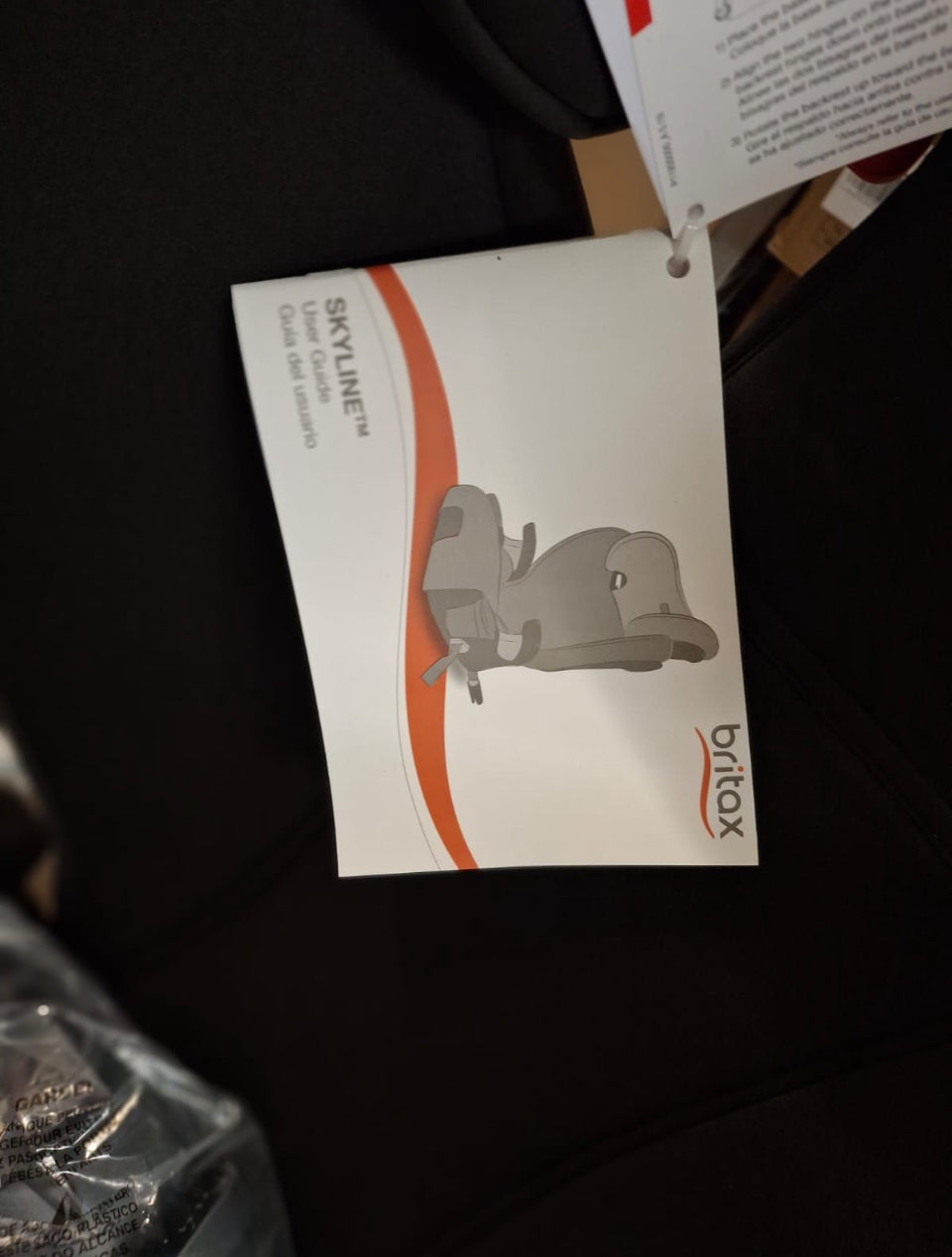 Open box Britax Skyline 2-Stage Belt-Positioning Booster Car Seat, Dusk - Highback and Backless Seat